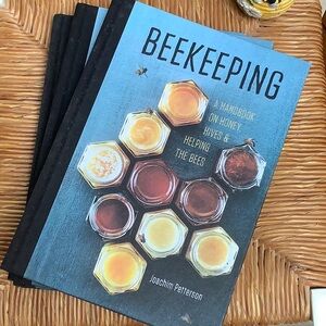 BEEKEEPING HARDCOVER BOOK NWT